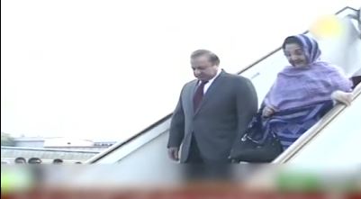 وزیراعظم نواز شریف3 روزہ دورے پر سری لنکا پہنچ گئے