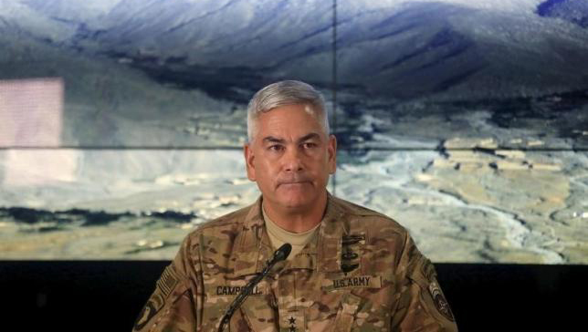 افغانستان کو القاعدہ اور داعش کی جانب سے خطرات لاحق، اتحادی افواج کا افغانستان میں طویل قیام ضروری ہے: جنرل جان کیمبل