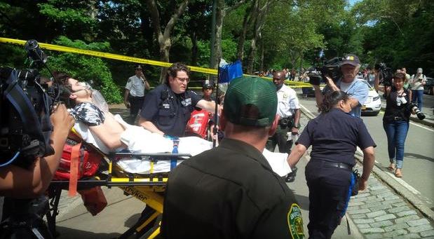 نیویارک کے سینٹر پارک میں دھماکا،ایک شخص زخمی