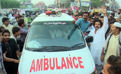 شہید نائیک امتیاز کا جسد خاکی آبائی علاقے فیصل آباد پہنچا دیا گیا