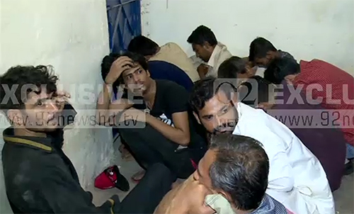 کراچی: سرچ آپریشن میں آٹھ ملزموں سمیت 26 مشتبہ افراد گرفتار