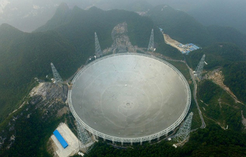 چین : دنیا کی سب سے بڑی ریڈیو دوربین خلائی مخلوق کی تلاش کیلئے سرگرم ہو گئی