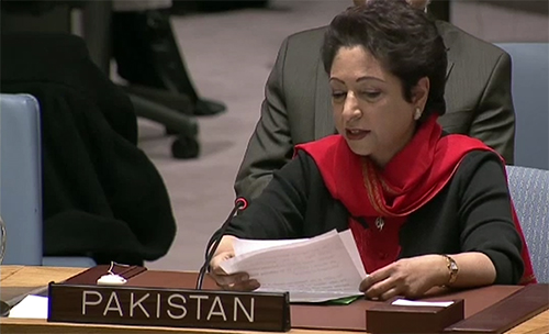 اقوام متحدہ کو مسئلہ کشمیر حل کرنا ہو گا : ملیحہ لودھی