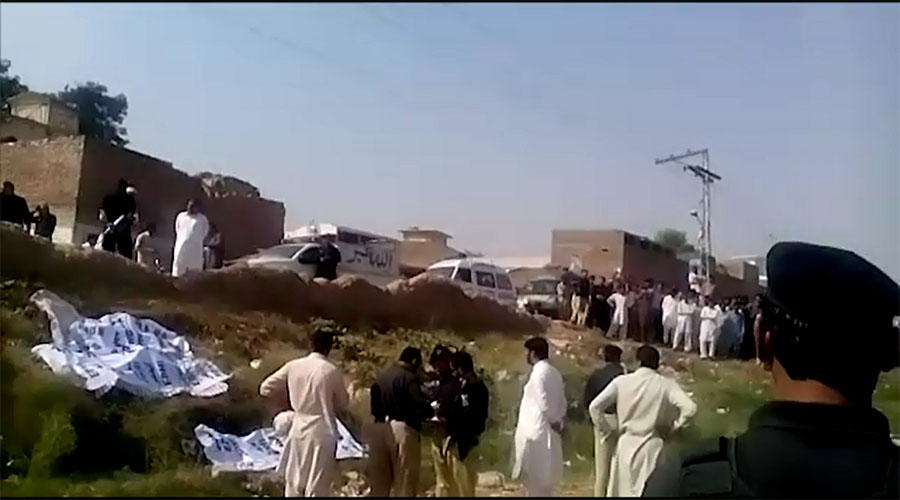 پشاور: تین خواتین کی جلی ہوئی لاشیں برآمد