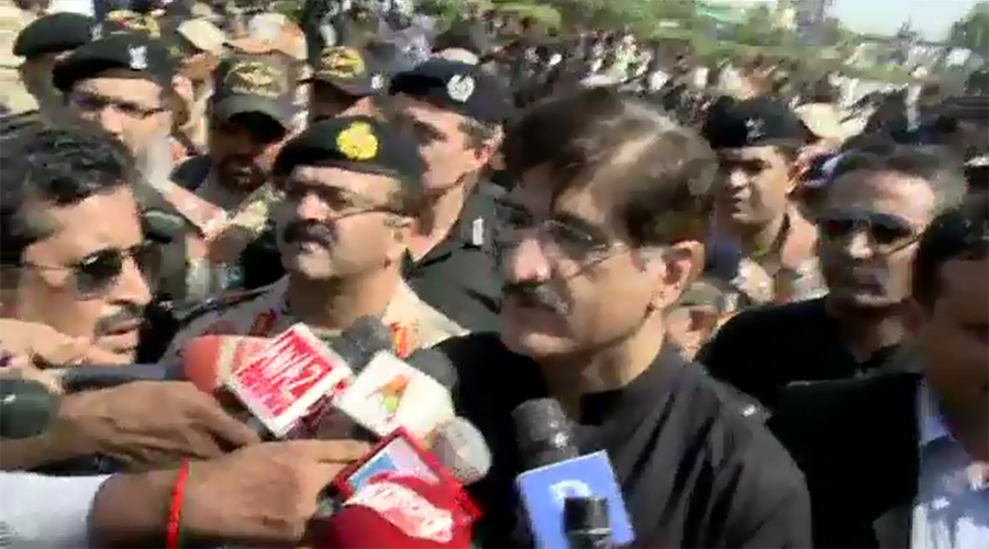 کراچی سمیت سندھ بھر میں سکیورٹی خدشات موجود ہیں ،قانون نافذکرنیوالے ادارے الرٹ ہیں : مراد علی شاہ