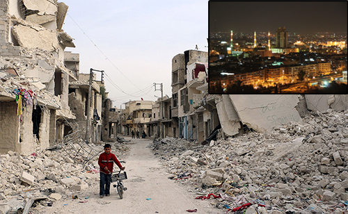 شام : خانہ جنگی کی چڑیل پانچ سال میں الیپو کی خوبصورتی کو نگل گئی