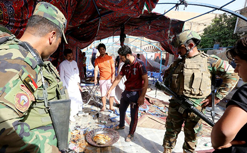 بغداد : مذہبی اجتماع کے دوران خودکش دھماکہ‘ 41 افراد جاں بحق