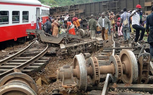 افریقی ملک کیمرون میں مسافر ٹرین پٹڑی سے اتر گئی‘ 55 افراد ہلاک