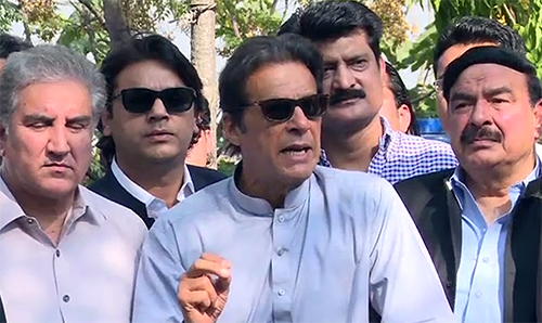 دنیا کی کوئی طاقت اسلام آباد دھرنا نہیں روک سکتی : عمران خان