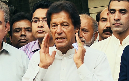عمران خان نے 30 اکتوبر کو اسلام آباد بند کرنے کا اعلان کر دیا