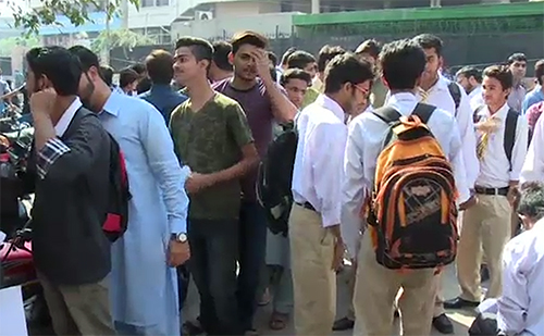 پنجاب : انٹرمیڈیٹ پارٹ ون کے رزلٹ میں غلطیوں پر طلباءسراپا احتجاج