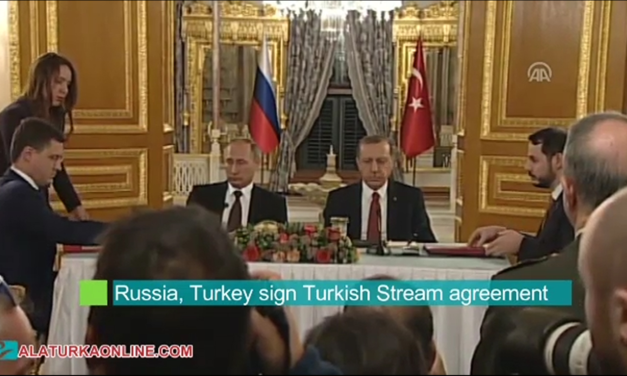 روس اور ترکی کےدرمیان بحراسود میں دو گیس پائپ لائنوں کی تعمیرکا معاہدہ طے پاگیا