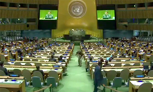 اقوام متحدہ میں کشمیریوں کو حق خودارادیت کی قرارداد متفقہ طور پر منظور