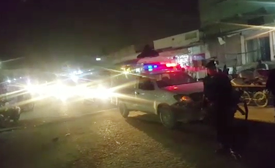 کراچی ، منگھ وپیر کنواری کالونی میں پولیس کا کومبنگ آپریشن