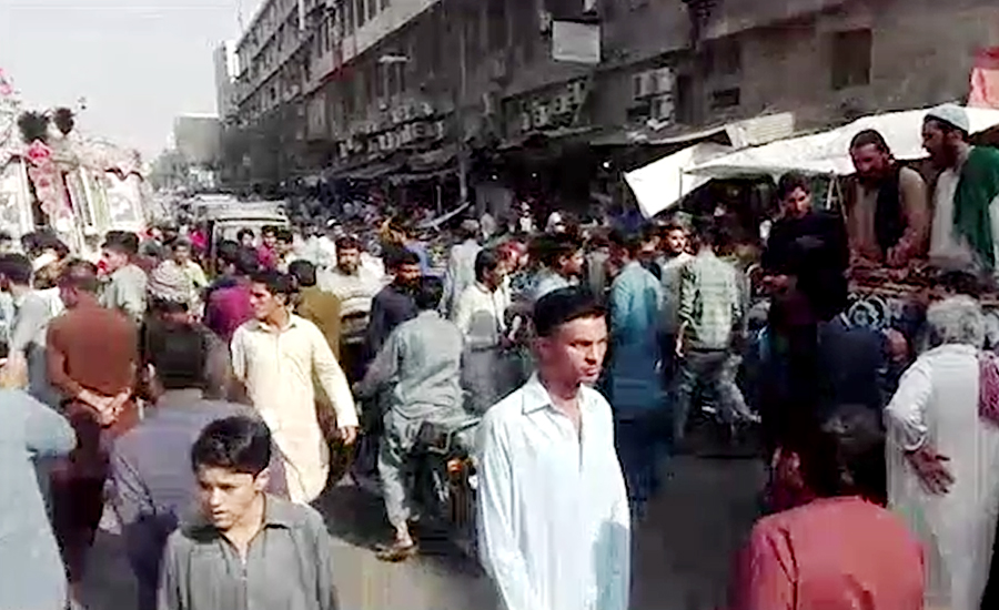 کراچی کے علاقے کھارادر میں دستی بم حملہ،دو افرادجاں بحق