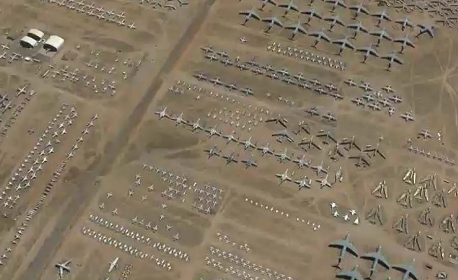 ایریزونا میں جہازوں کا قبرستان موجود