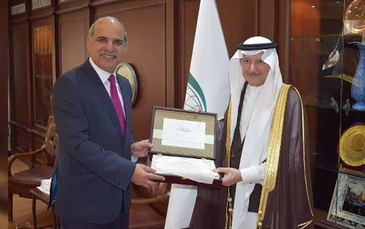 سعودی عرب میں پاکستانی سفیر کی سیکرٹری جنرل او آئی سی سے ملاقات