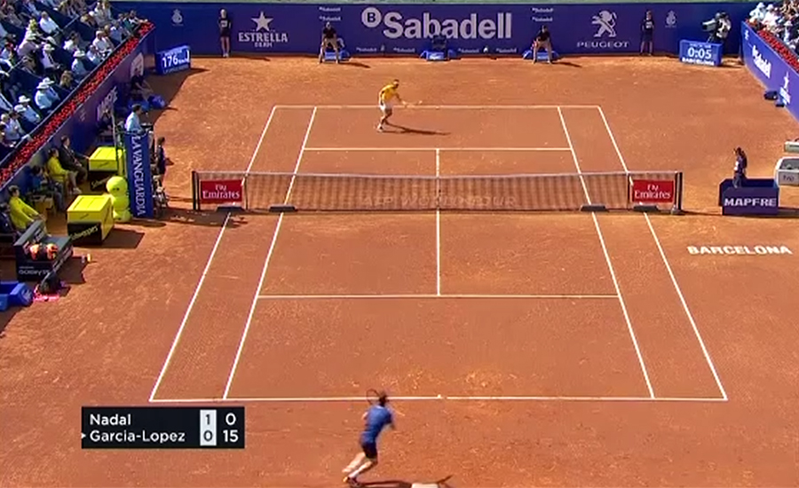 بارسلونا اوپن ٹینس ، اسٹار کھلاڑی نے کوارٹر فائنل میں جگہ بنا لی