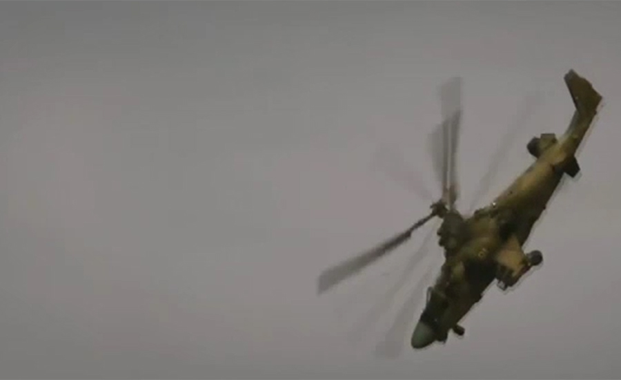شام ، جنگی ہیلی کاپٹر گر کر تباہ، دونوں پائلٹس ہلاک