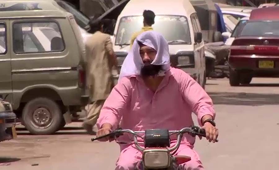 کراچی میں سمندری ہوائیں تھمنے سے شہر کے درجہ حرارت میں بتدریج اضافہ