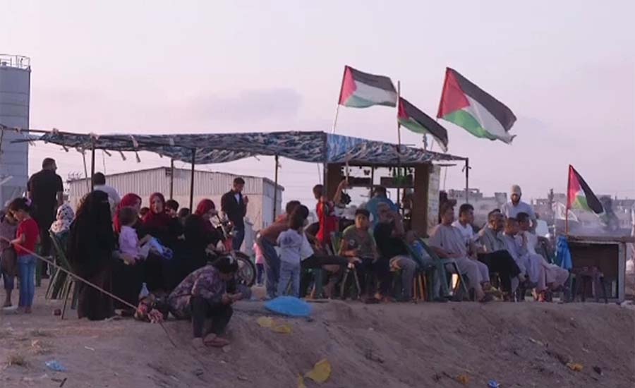 غزہ کی سرحد پر احتجاج کے دوران فائرنگ سے 15 سالہ لڑکا شہید
