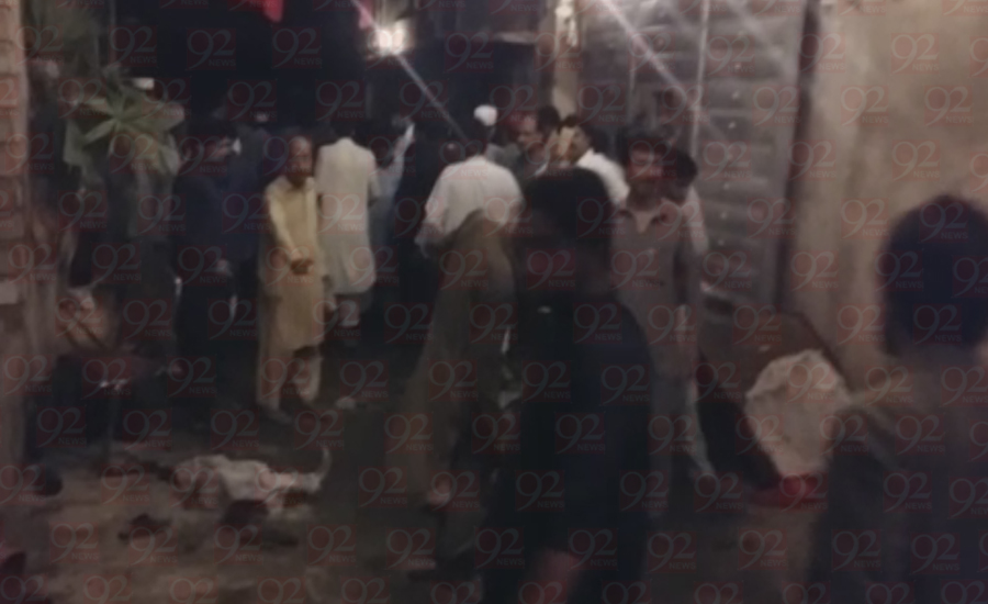 پشاور، اے این پی کی انتخابی تقریب میں دھماکہ ، ہارون بشیر سمیت 5افراد شہید،متعدد زخمی