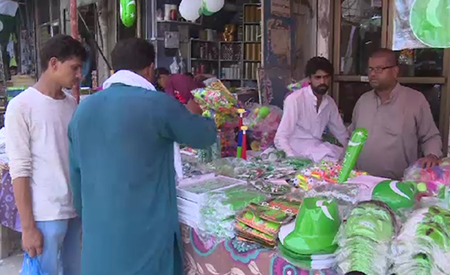 لاہور مین جشن آزادی کی تیاریوں کا آغاز ہوگیا