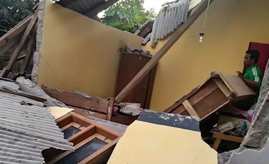 انڈونیشیا ، جزیرے لومبوک میں زلزلہ، ہلاکتوں کی تعداد 150 ہو گئی