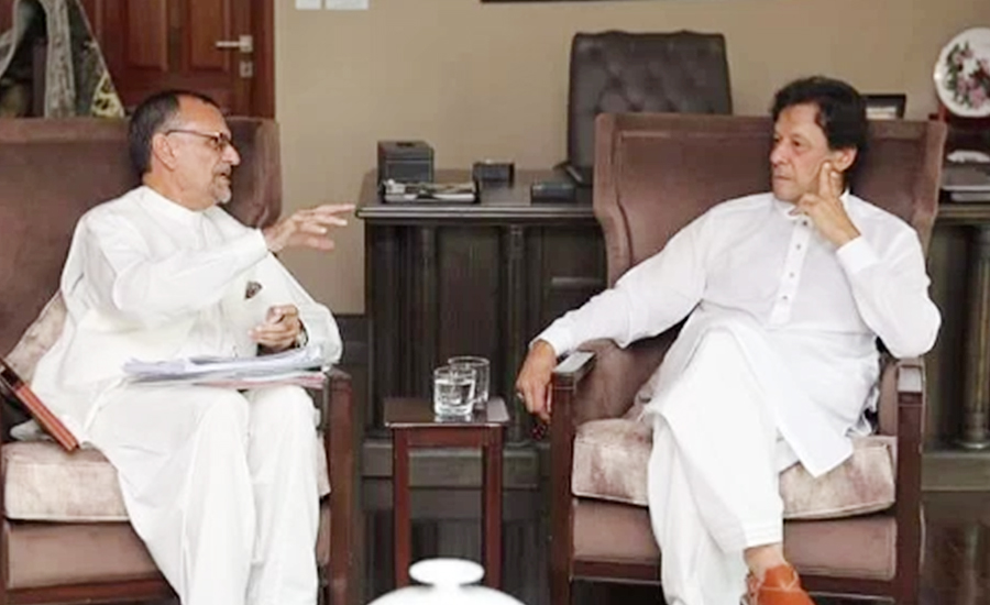 وزیراعظم سے اعظم سواتی کی ملاقات،وزارت سائنس وٹیکنالوجی  میں بدعنوانیوں سے آگاہ کیا