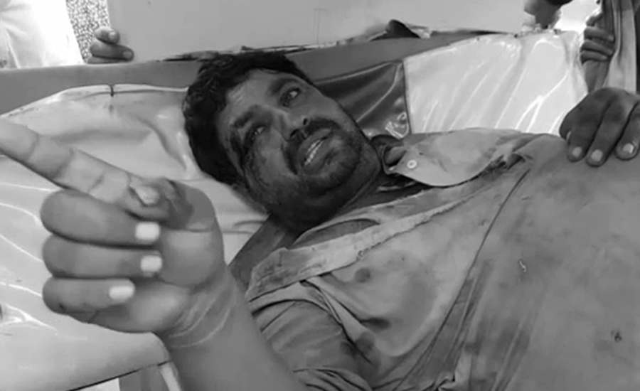 شیخوپورہ، جاوید لطیف کے گن مینوں کا رکشہ ڈرائیور پر تشدد