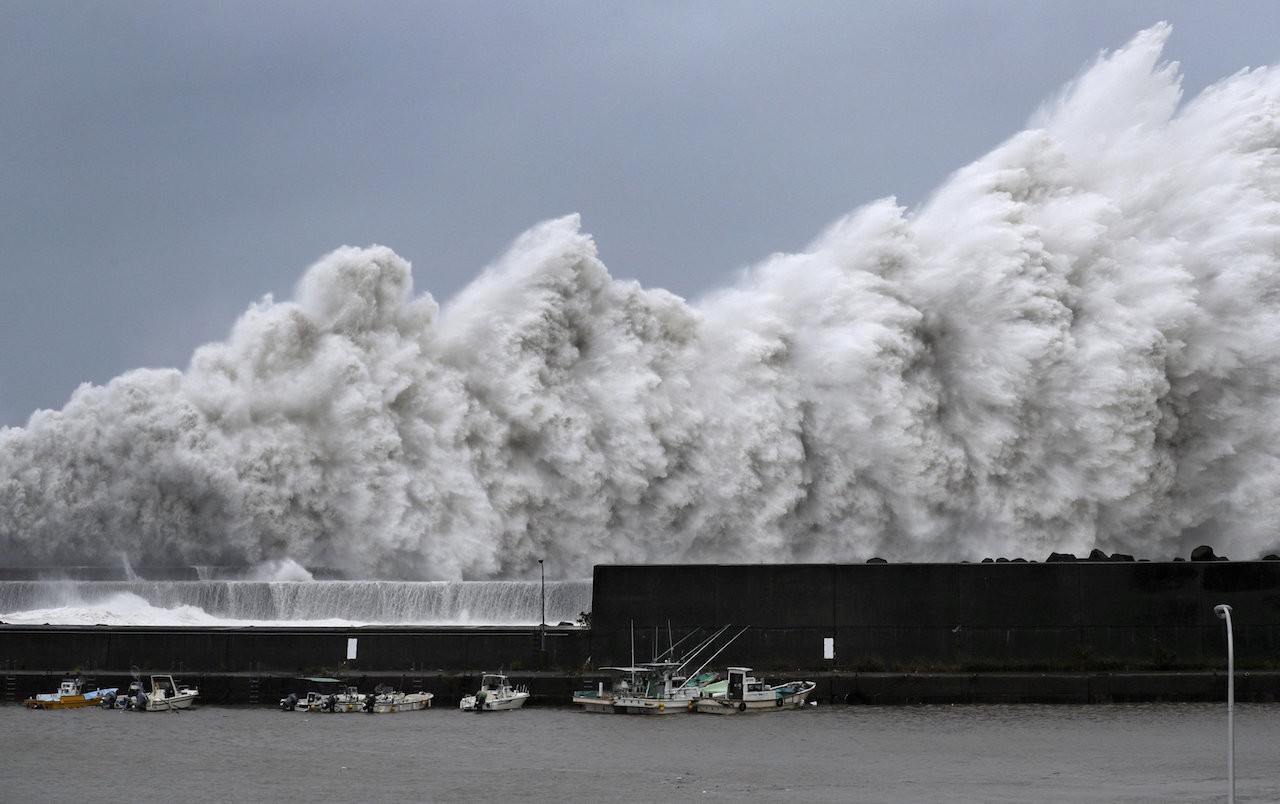 طاقتور سمندری طوفان جیبی نے جاپان میں تباہی مچادی
