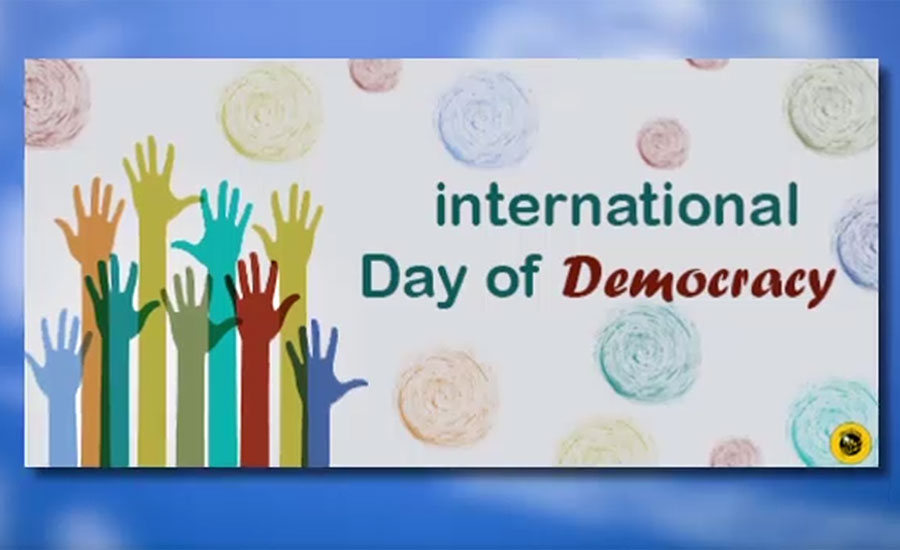 آج پاکستان سمیت دنیا بھر میں یوم جمہوریت منایا جا رہا ہے