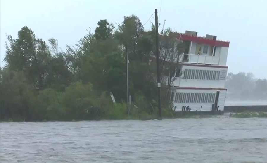 امریکی ریاست کیرولینا میں سمندری طوفان فلورنس نے تباہی مچادی