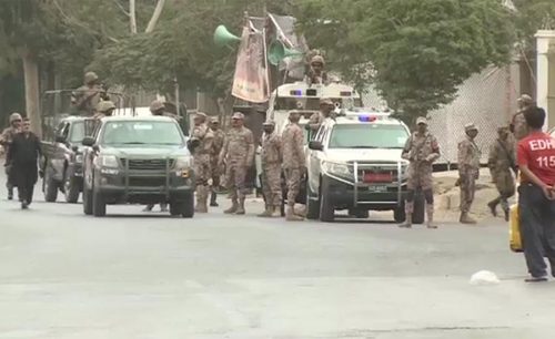 کراچی ، یوم عاشور کے مرکزی جلوس کی سکیورٹی پر ہزاروں جوان تعینات