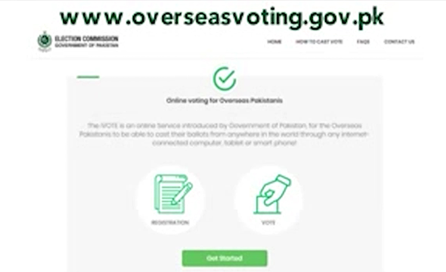الیکشن کمیشن کاسمندرپار پاکستانیوں کے  کاسٹ کردہ ووٹ حتمی نتائج کا حصہ بنانیکا فیصلہ