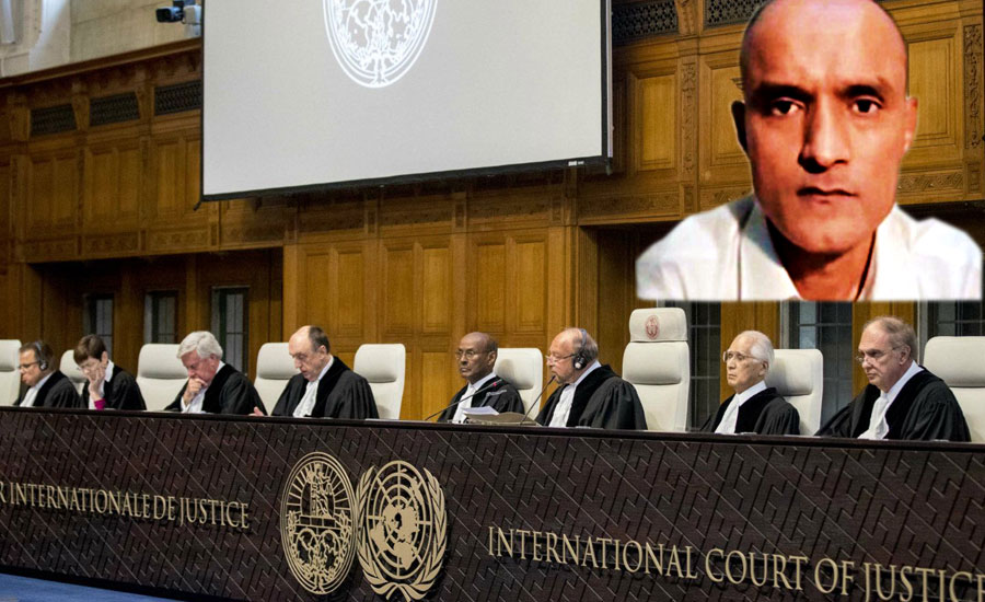 عالمی عدالت انصاف میں کلبھوشن یادیو سے متعلق مقدمہ باقاعدہ سماعت کیلئے مقرر