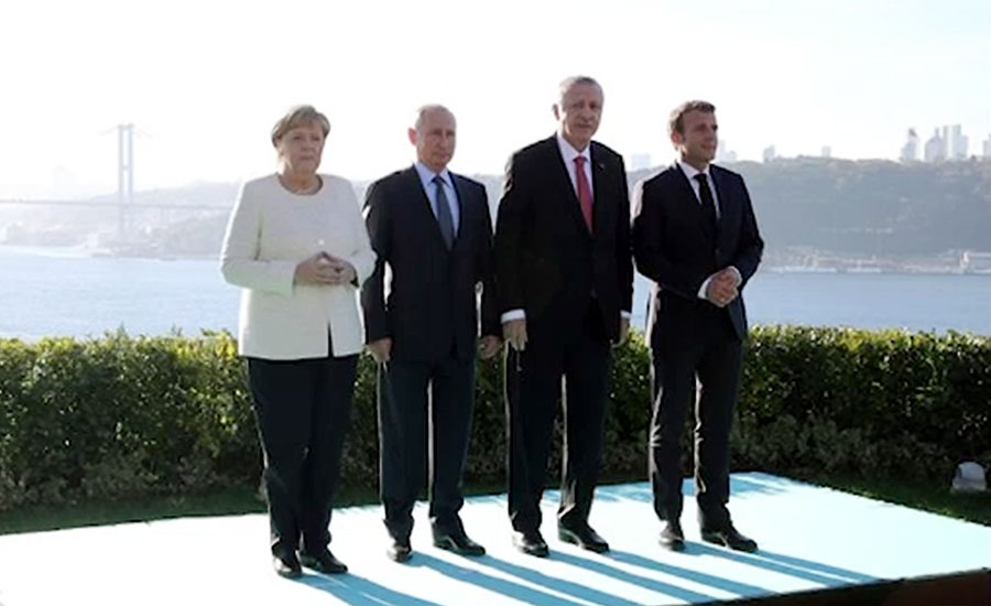 روس، فرانس، جرمنی اور ترکی کا شامی تنازع کے سیاسی حل پر زور