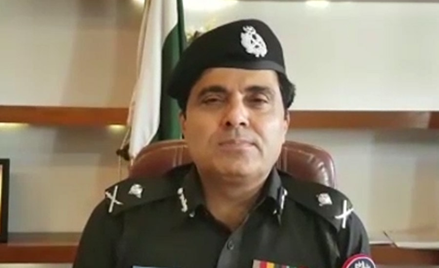 کراچی پولیس چیف کا ہیلمٹ اور سیٹ بیلٹ کی پابندی کیلئے خصوصی ویڈیوپیغام