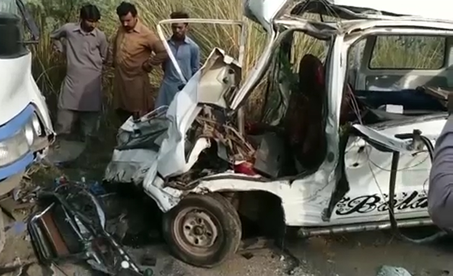 سرگودھا، ٹریفک حادثے میں 6طالبات اور وین ڈرائیور جاں بحق