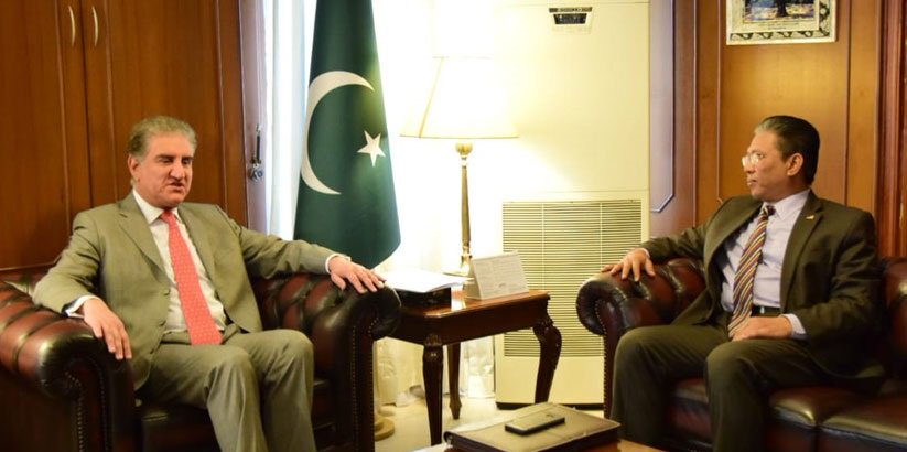 وزیر خارجہ مخدوم شاہ محمود قریشی سے ملائشیا کے ہائی کمشنر کی ملاقات