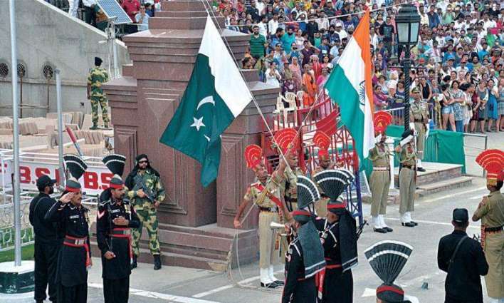 روسی میڈیا بھی پاکستان ، بھارت کے واہگہ بارڈر پر پرچم کشائی کی تقریب کا مداح نکلا
