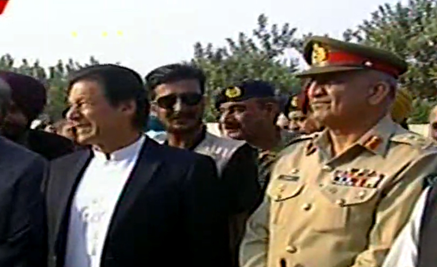 وزیراعظم عمران خان نے کرتارپور راہداری کا سنگ بنیاد رکھ دیا