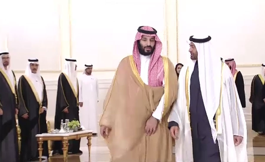 سعودی ولی عہد شہزادہ محمد بن سلمان غیرملکی دورے پر متحدہ عرب امارات  پہنچ گئے