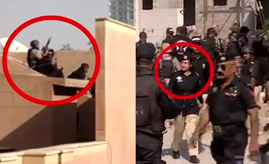 چینی قونصل خانے پر حملہ ، سندھ پولیس  نے بہادری کی مثالیں قائم کیں