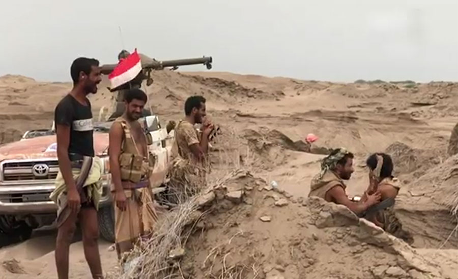 یمن ، سرکاری فوج اور حوثی باغیوں مین جھڑپیں،61افراد ہلاک
