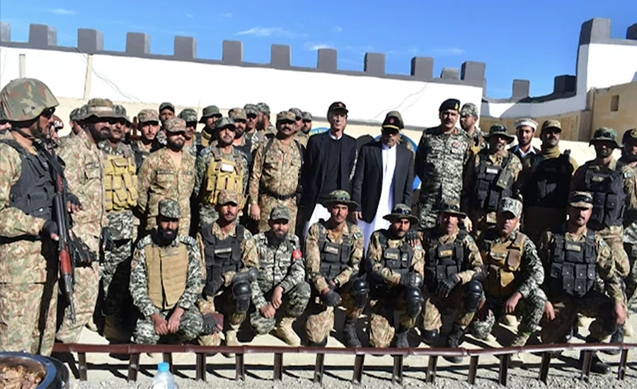 گورنر خیبر پختونخوا اور وزیر دفاع پرویز خٹک کا جنوبی وزیرستان کا دورہ