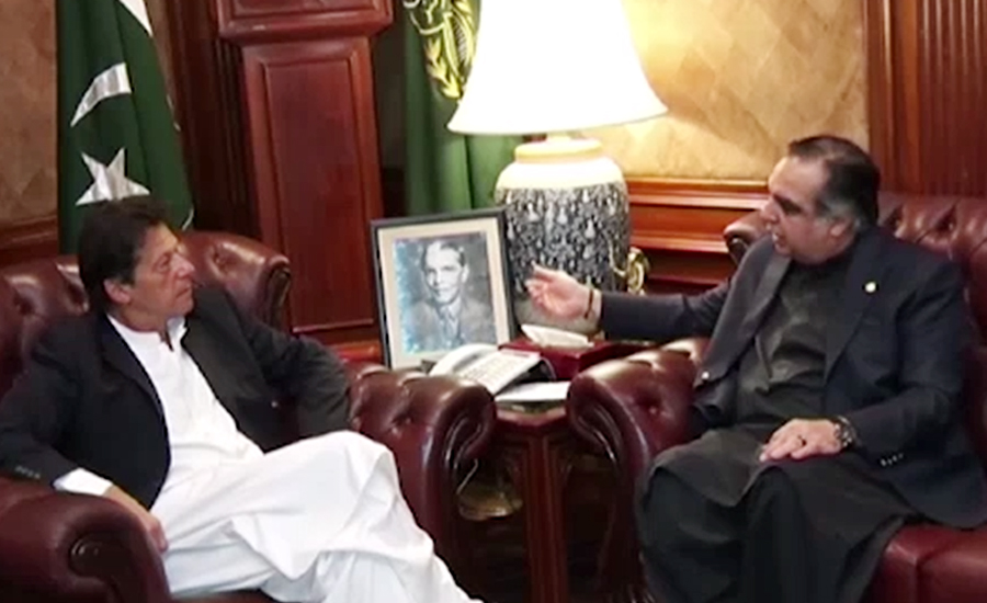 وزیراعظم عمران خان کا دورہ کراچی ، گورنرسندھ سمیت اہم شخصیات سے ملاقاتیں