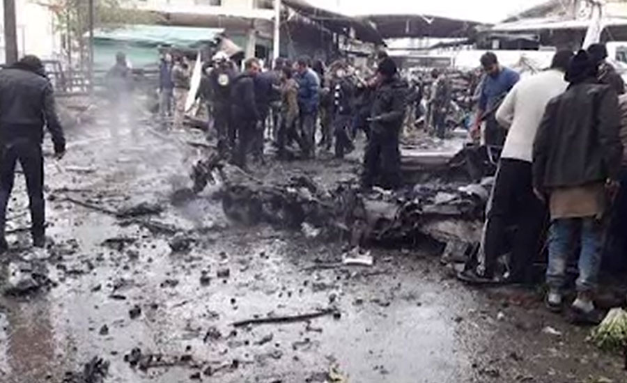 شام کے شہر عفرین میں کاربم دھماکہ ،8افراد ہلاک ہوگئے