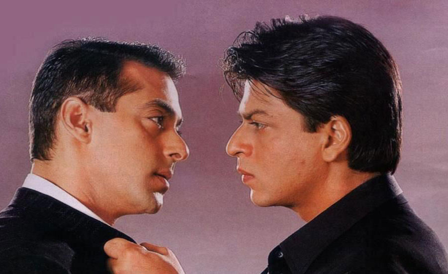 شاہ رخ اور سلمان  کا ایک بار پھر اکٹھے فلم میں انٹری دیں گے