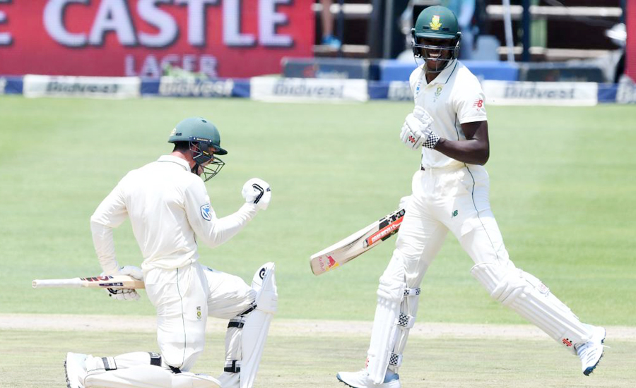 پاکستان بمقابلہ جنوبی افریقہ ٹیسٹ سیریز،شاہینوں کو دو دنوں میں 7وکٹوں پر228رنز درکار